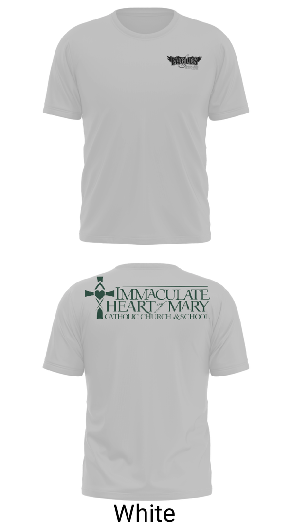 Short Sleeve Performance Shirt, Immaculate Heart Of Mary School, Spirit Store, Teamtime, Team time, sublimation, custom sports apparel, team uniforms, spirit wear, spiritwear, sports uniforms, custom shirts, team store, custom team store, fundraiser sports, apparel fundraiser