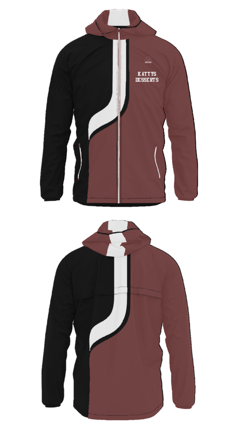 Windbreaker, Kattys Desserts, , Teamtime, Team time, sublimation, custom sports apparel, team uniforms, spirit wear, spiritwear, sports uniforms, custom shirts, team store, custom team store, fundraiser sports, apparel fundraiser