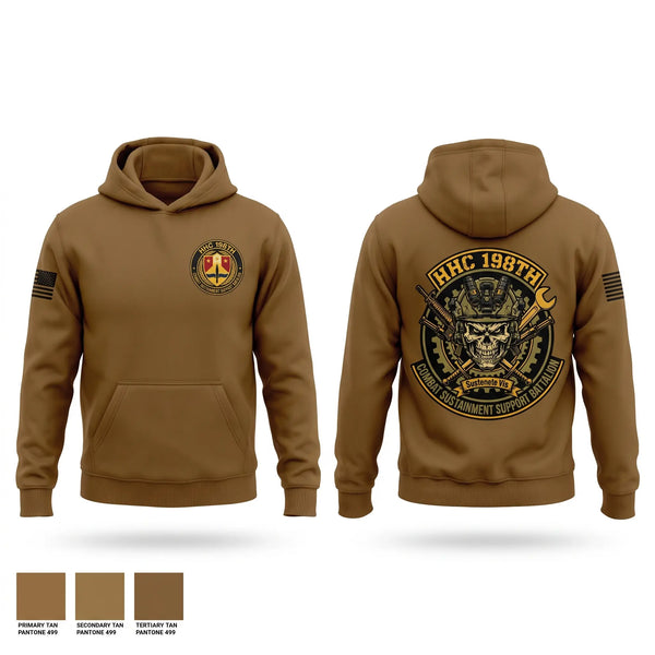 Hoodie, HHC 198th CSSB, Army, Teamtime, Team time, sublimation, custom sports apparel, team uniforms, spirit wear, spiritwear, sports uniforms, custom shirts, team store, custom team store, fundraiser sports, apparel fundraiser