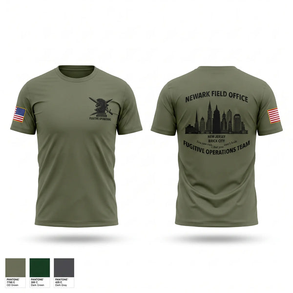Short Sleeve Performance Shirt, FUGITIVE OPERATIONS TEAM, Police, Teamtime, Team time, sublimation, custom sports apparel, team uniforms, spirit wear, spiritwear, sports uniforms, custom shirts, team store, custom team store, fundraiser sports, apparel fundraiser