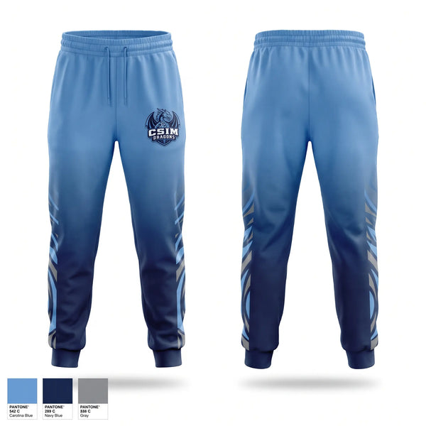 Sweatpants, Dragons, Baseball, Teamtime, Team time, sublimation, custom sports apparel, team uniforms, spirit wear, spiritwear, sports uniforms, custom shirts, team store, custom team store, fundraiser sports, apparel fundraiser