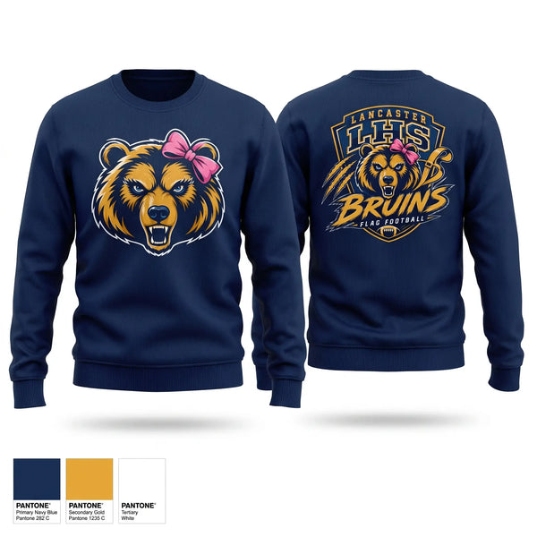 Crew Neck Sweatshirt, Lancaster Bruins, , Teamtime, Team time, sublimation, custom sports apparel, team uniforms, spirit wear, spiritwear, sports uniforms, custom shirts, team store, custom team store, fundraiser sports, apparel fundraiser