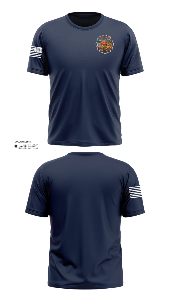 Old School Cotton Feel Shirt, 3 unit juice, Fire Department, Teamtime, Team time, sublimation, custom sports apparel, team uniforms, spirit wear, spiritwear, sports uniforms, custom shirts, team store, custom team store, fundraiser sports, apparel fundraiser