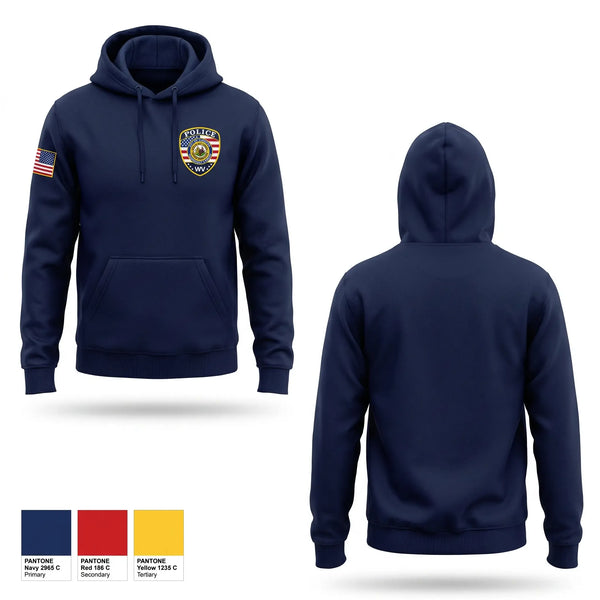 Hoodie, Chester Police Department, Police, Teamtime, Team time, sublimation, custom sports apparel, team uniforms, spirit wear, spiritwear, sports uniforms, custom shirts, team store, custom team store, fundraiser sports, apparel fundraiser