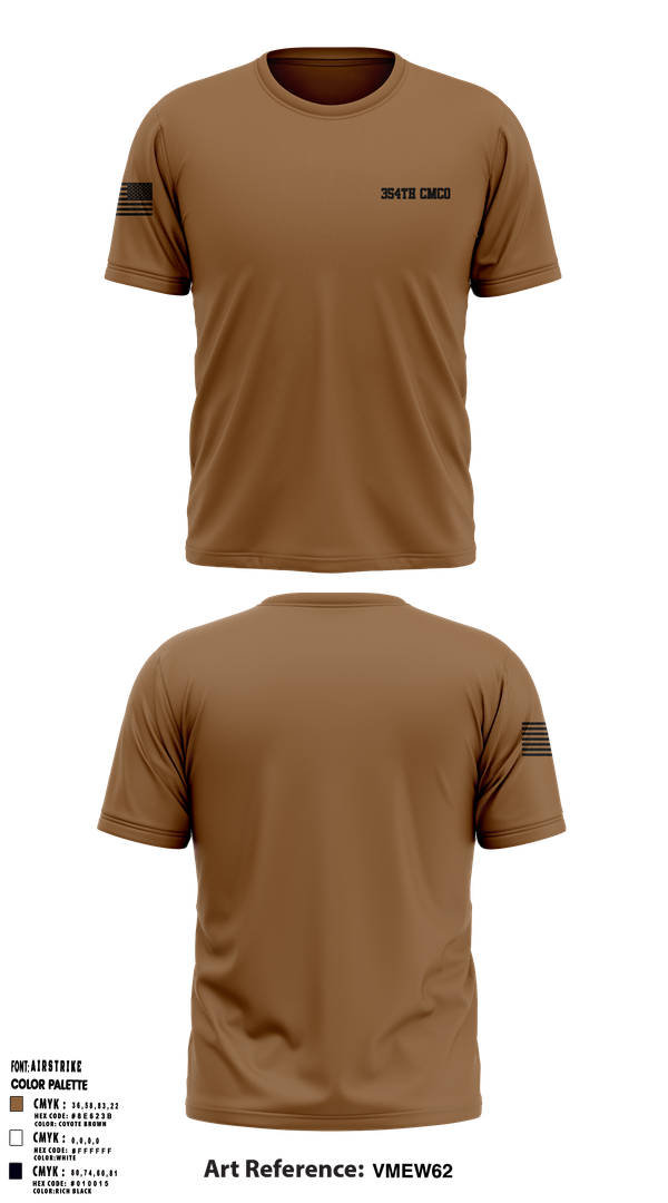 Old School Cotton Feel Shirt, 354th CMCO, , Teamtime, Team time, sublimation, custom sports apparel, team uniforms, spirit wear, spiritwear, sports uniforms, custom shirts, team store, custom team store, fundraiser sports, apparel fundraiser