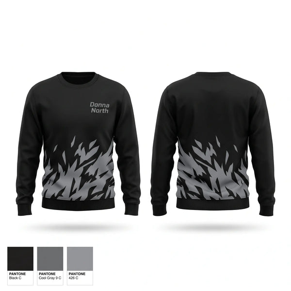 Crew Neck Sweatshirt, Donna North, Cross Country, Teamtime, Team time, sublimation, custom sports apparel, team uniforms, spirit wear, spiritwear, sports uniforms, custom shirts, team store, custom team store, fundraiser sports, apparel fundraiser