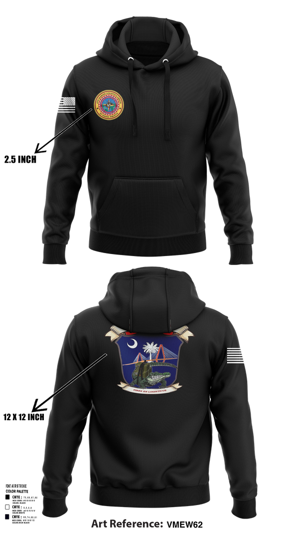Hoodie, 4th Medical Logistics, Marines, Teamtime, Team time, sublimation, custom sports apparel, team uniforms, spirit wear, spiritwear, sports uniforms, custom shirts, team store, custom team store, fundraiser sports, apparel fundraiser