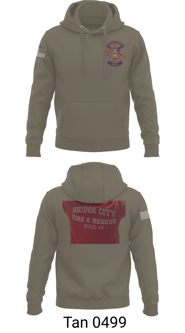 Hoodie, Bridge City Fire Department, Fire Department, Teamtime, Team time, sublimation, custom sports apparel, team uniforms, spirit wear, spiritwear, sports uniforms, custom shirts, team store, custom team store, fundraiser sports, apparel fundraiser