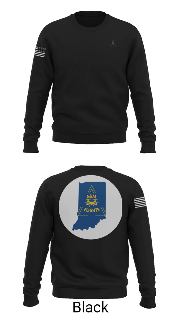 Crew Neck Sweatshirt, A&M FLIGHTS, , Teamtime, Team time, sublimation, custom sports apparel, team uniforms, spirit wear, spiritwear, sports uniforms, custom shirts, team store, custom team store, fundraiser sports, apparel fundraiser