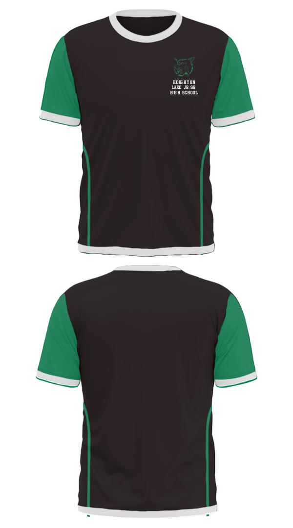 Short Sleeve Performance Shirt, Houghton Lake Jr/Sr High School, Spirit Store, Teamtime, Team time, sublimation, custom sports apparel, team uniforms, spirit wear, spiritwear, sports uniforms, custom shirts, team store, custom team store, fundraiser sports, apparel fundraiser