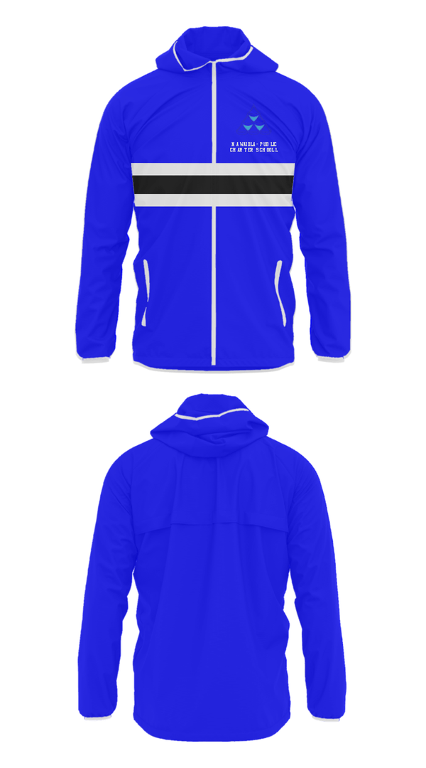 Windbreaker, Na Wai Ola - Public Charter School l, Spirit Store, Teamtime, Team time, sublimation, custom sports apparel, team uniforms, spirit wear, spiritwear, sports uniforms, custom shirts, team store, custom team store, fundraiser sports, apparel fundraiser
