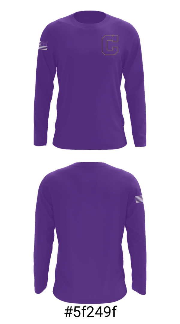 Long Sleeve Performance Shirt, Concord High School Wrestling, Wrestling, Teamtime, Team time, sublimation, custom sports apparel, team uniforms, spirit wear, spiritwear, sports uniforms, custom shirts, team store, custom team store, fundraiser sports, apparel fundraiser