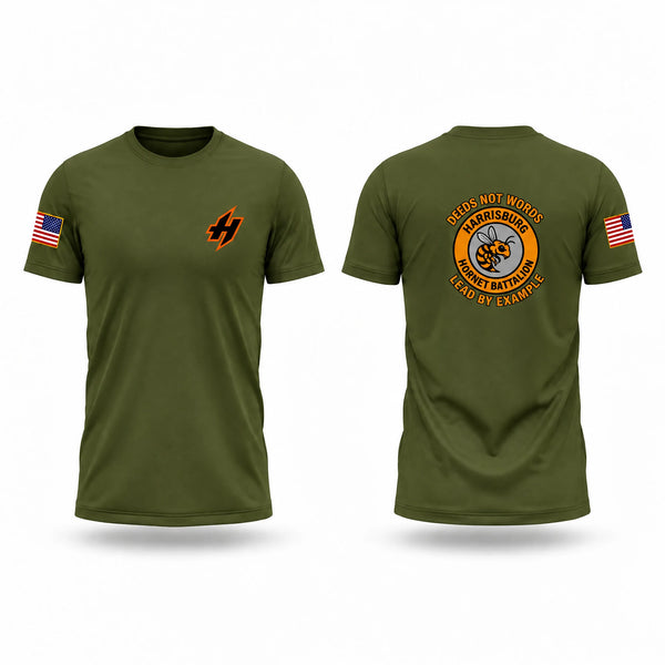 Short Sleeve Performance Shirt, Harrisburg Hornet Battalion, Army, Teamtime, Team time, sublimation, custom sports apparel, team uniforms, spirit wear, spiritwear, sports uniforms, custom shirts, team store, custom team store, fundraiser sports, apparel fundraiser