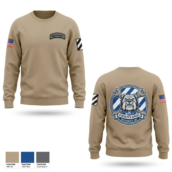 Crew Neck Sweatshirt, 3ID 3BSB BCO, Army, Teamtime, Team time, sublimation, custom sports apparel, team uniforms, spirit wear, spiritwear, sports uniforms, custom shirts, team store, custom team store, fundraiser sports, apparel fundraiser