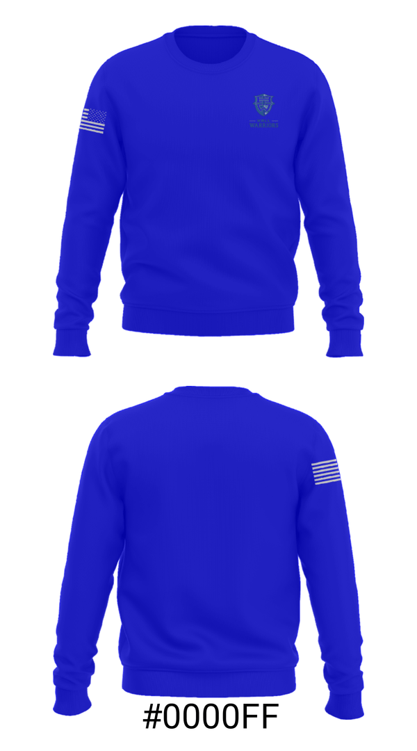 Crew Neck Sweatshirt, William H Hall High School Basketball, Women's Basketball, Teamtime, Team time, sublimation, custom sports apparel, team uniforms, spirit wear, spiritwear, sports uniforms, custom shirts, team store, custom team store, fundraiser sports, apparel fundraiser