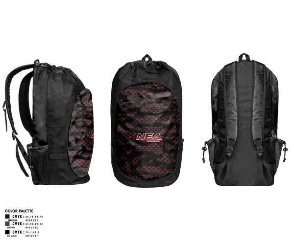 Gear Bag, Northeastern Assassins, E-Sports, Teamtime, Team time, sublimation, custom sports apparel, team uniforms, spirit wear, spiritwear, sports uniforms, custom shirts, team store, custom team store, fundraiser sports, apparel fundraiser