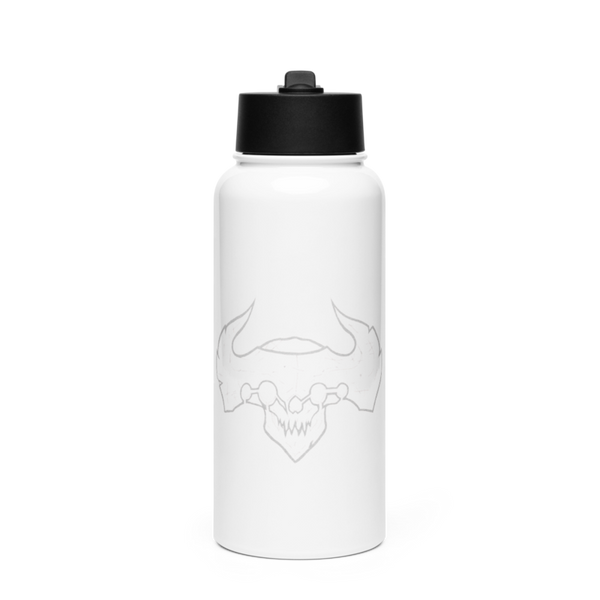 D-co 1-173 1st PLT Stainless Steel Water Bottle with a Straw Lid