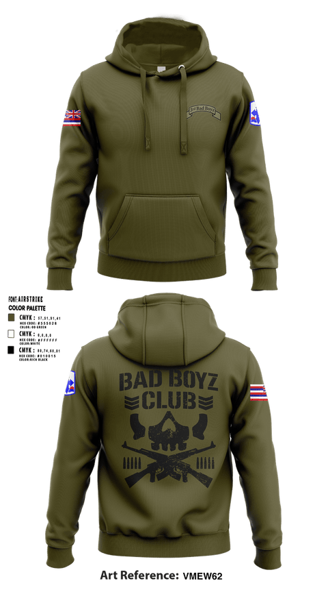 Hoodie, 1-299 Bad Boyz Bullet Club, Men's BasketballArmy, Teamtime, Team time, sublimation, custom sports apparel, team uniforms, spirit wear, spiritwear, sports uniforms, custom shirts, team store, custom team store, fundraiser sports, apparel fundraiser