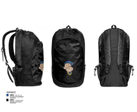 Gear Bag, Coach DuB, Men's Basketball, Teamtime, Team time, sublimation, custom sports apparel, team uniforms, spirit wear, spiritwear, sports uniforms, custom shirts, team store, custom team store, fundraiser sports, apparel fundraiser