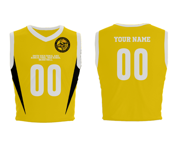 Mens Basketball Jersey, Smith Vocational and Agricultural High School Basketball, Women's Basketball, Teamtime, Team time, sublimation, custom sports apparel, team uniforms, spirit wear, spiritwear, sports uniforms, custom shirts, team store, custom team store, fundraiser sports, apparel fundraiser