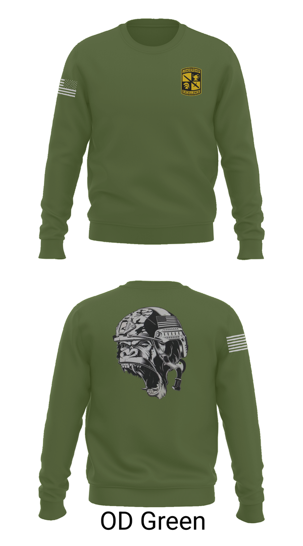 Crew Neck Sweatshirt, Gorilla battalion, , Teamtime, Team time, sublimation, custom sports apparel, team uniforms, spirit wear, spiritwear, sports uniforms, custom shirts, team store, custom team store, fundraiser sports, apparel fundraiser
