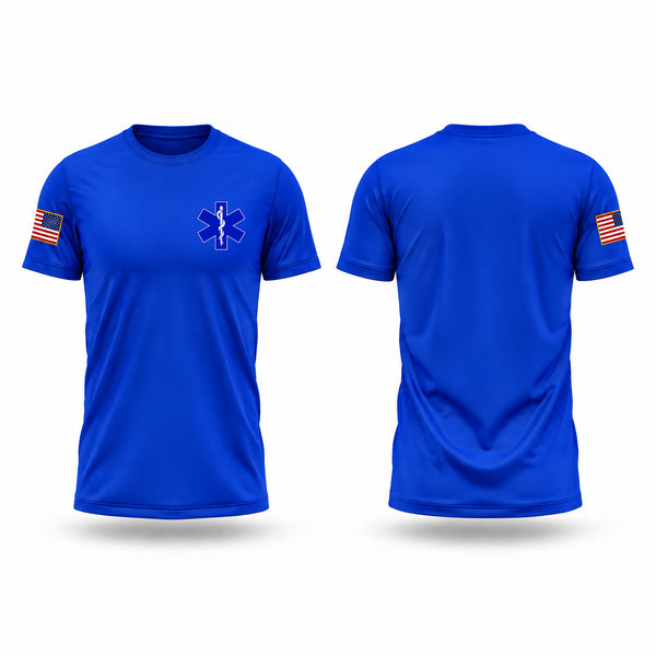 Short Sleeve Performance Shirt, Pontotoc Technology Center, EMS/EMT, Teamtime, Team time, sublimation, custom sports apparel, team uniforms, spirit wear, spiritwear, sports uniforms, custom shirts, team store, custom team store, fundraiser sports, apparel fundraiser