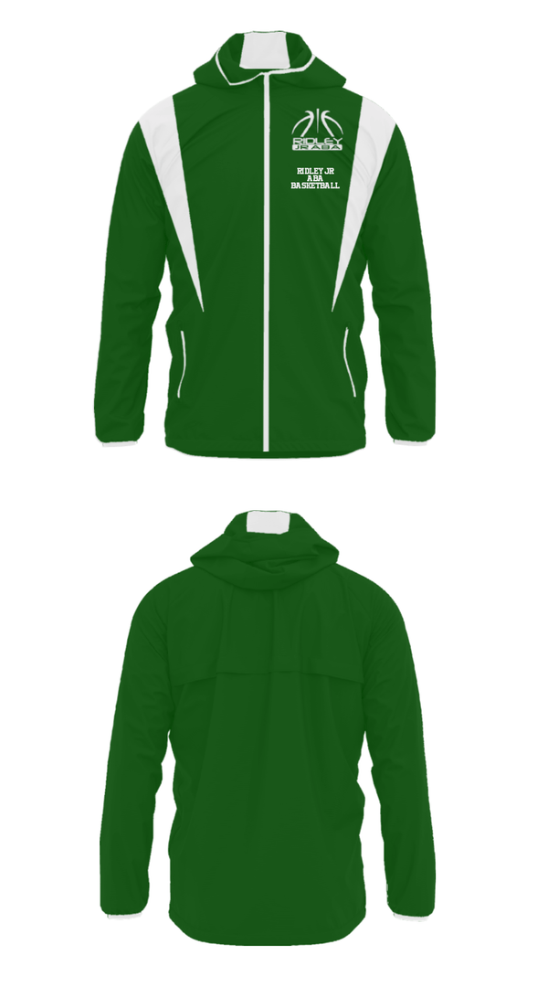 Windbreaker, Ridley Jr Aba Basketball, Men's Basketball, Teamtime, Team time, sublimation, custom sports apparel, team uniforms, spirit wear, spiritwear, sports uniforms, custom shirts, team store, custom team store, fundraiser sports, apparel fundraiser