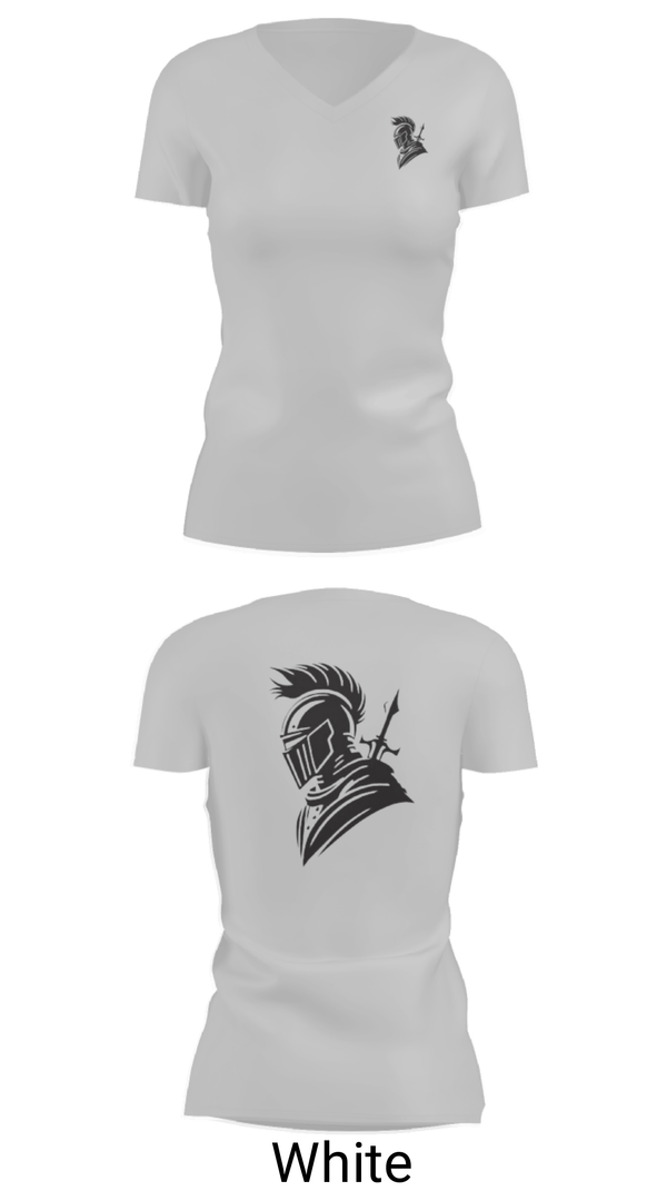 Women's Short Sleeve Vneck Shirt, Knights, Wrestling, Teamtime, Team time, sublimation, custom sports apparel, team uniforms, spirit wear, spiritwear, sports uniforms, custom shirts, team store, custom team store, fundraiser sports, apparel fundraiser