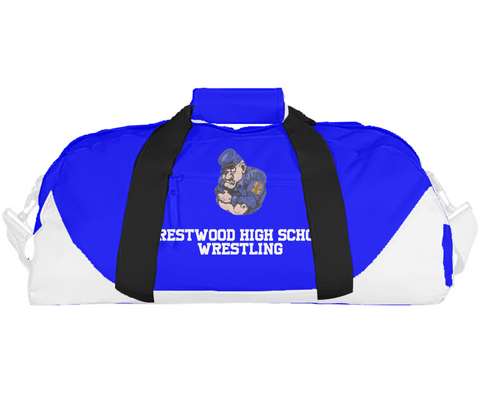 Duffle Bag, Crestwood High School Wrestling, Wrestling, Teamtime, Team time, sublimation, custom sports apparel, team uniforms, spirit wear, spiritwear, sports uniforms, custom shirts, team store, custom team store, fundraiser sports, apparel fundraiser