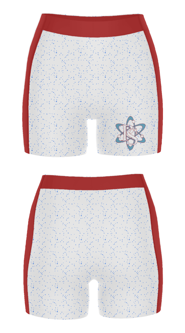 Women's Compression Shorts, Poplar Springs High School Basketball, Women's Basketball, Teamtime, Team time, sublimation, custom sports apparel, team uniforms, spirit wear, spiritwear, sports uniforms, custom shirts, team store, custom team store, fundraiser sports, apparel fundraiser