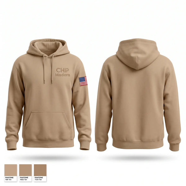 Hoodie, CHP Madera, Police, Teamtime, Team time, sublimation, custom sports apparel, team uniforms, spirit wear, spiritwear, sports uniforms, custom shirts, team store, custom team store, fundraiser sports, apparel fundraiser