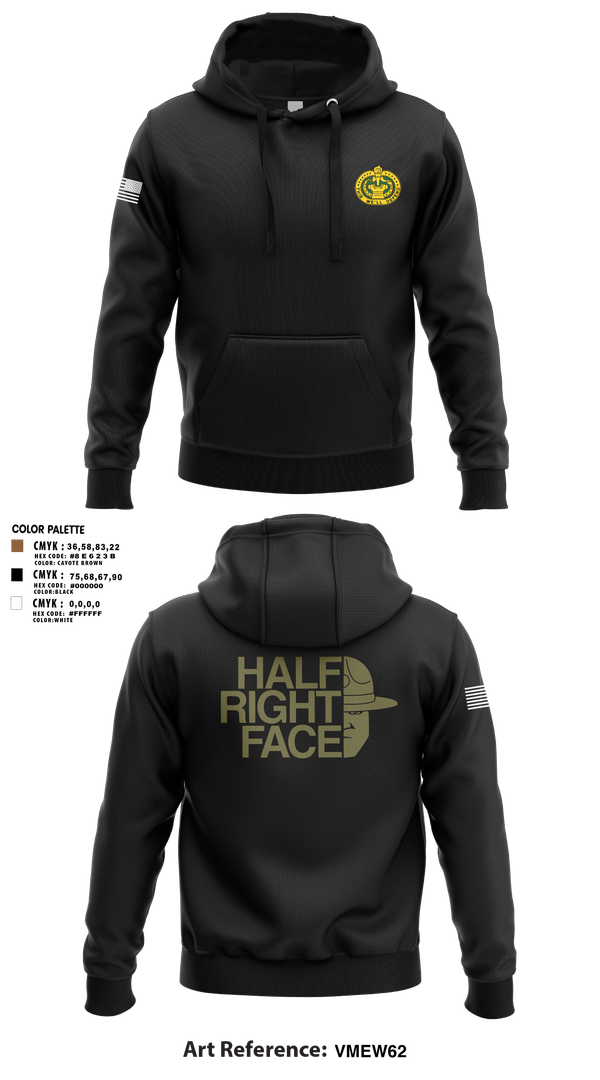 Hoodie, C Co 2/397th, Army, Teamtime, Team time, sublimation, custom sports apparel, team uniforms, spirit wear, spiritwear, sports uniforms, custom shirts, team store, custom team store, fundraiser sports, apparel fundraiser