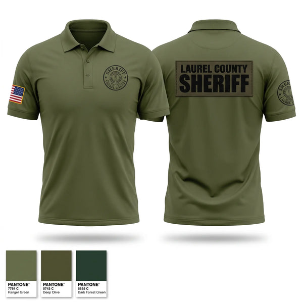 Short Sleeve Performance Polo, Laurel county sheriffs, Police, Teamtime, Team time, sublimation, custom sports apparel, team uniforms, spirit wear, spiritwear, sports uniforms, custom shirts, team store, custom team store, fundraiser sports, apparel fundraiser