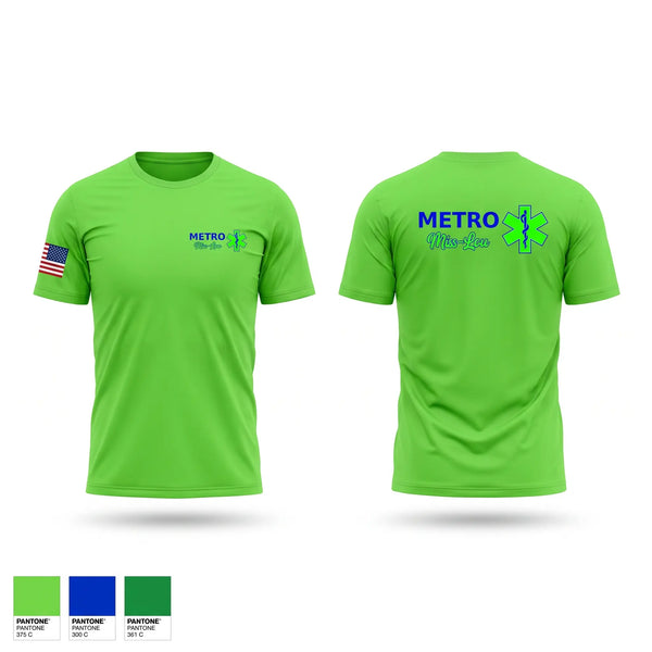 Short Sleeve Performance Shirt, Metro Miss Lou EMS, EMS/EMT, Teamtime, Team time, sublimation, custom sports apparel, team uniforms, spirit wear, spiritwear, sports uniforms, custom shirts, team store, custom team store, fundraiser sports, apparel fundraiser