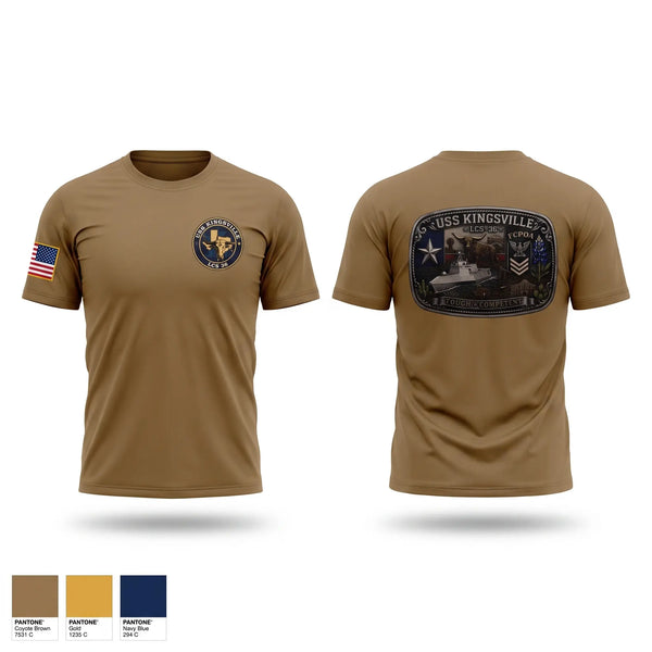 Short Sleeve Performance Shirt, USS KINGSVILLE LCS 36, Navy, Teamtime, Team time, sublimation, custom sports apparel, team uniforms, spirit wear, spiritwear, sports uniforms, custom shirts, team store, custom team store, fundraiser sports, apparel fundraiser