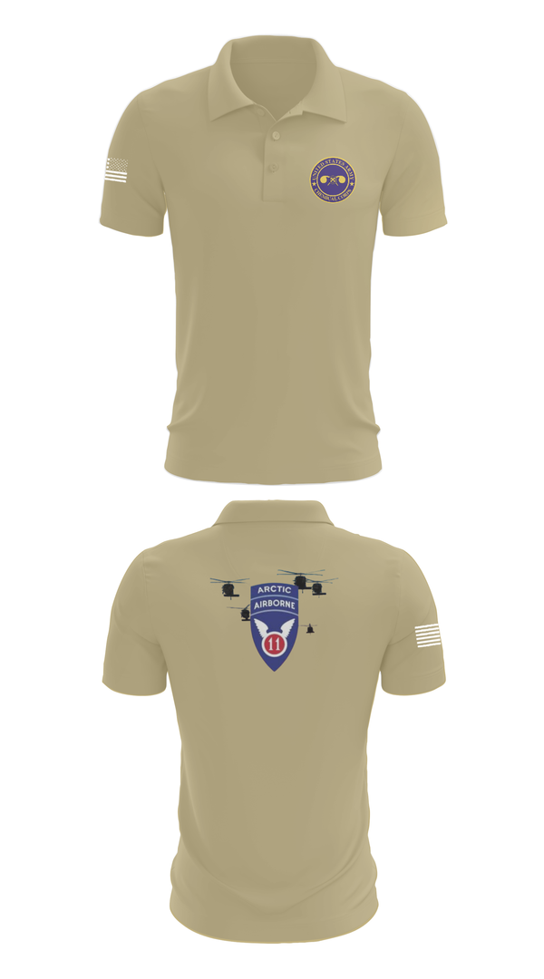 Short Sleeve Performance Polo, 440th CBRN CO, , Teamtime, Team time, sublimation, custom sports apparel, team uniforms, spirit wear, spiritwear, sports uniforms, custom shirts, team store, custom team store, fundraiser sports, apparel fundraiser
