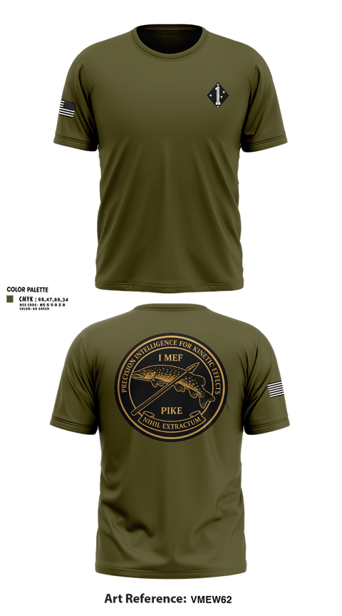 Short Sleeve Performance Shirt, 1st Marine Division G-2 Targeting, Marines, Teamtime, Team time, sublimation, custom sports apparel, team uniforms, spirit wear, spiritwear, sports uniforms, custom shirts, team store, custom team store, fundraiser sports, apparel fundraiser