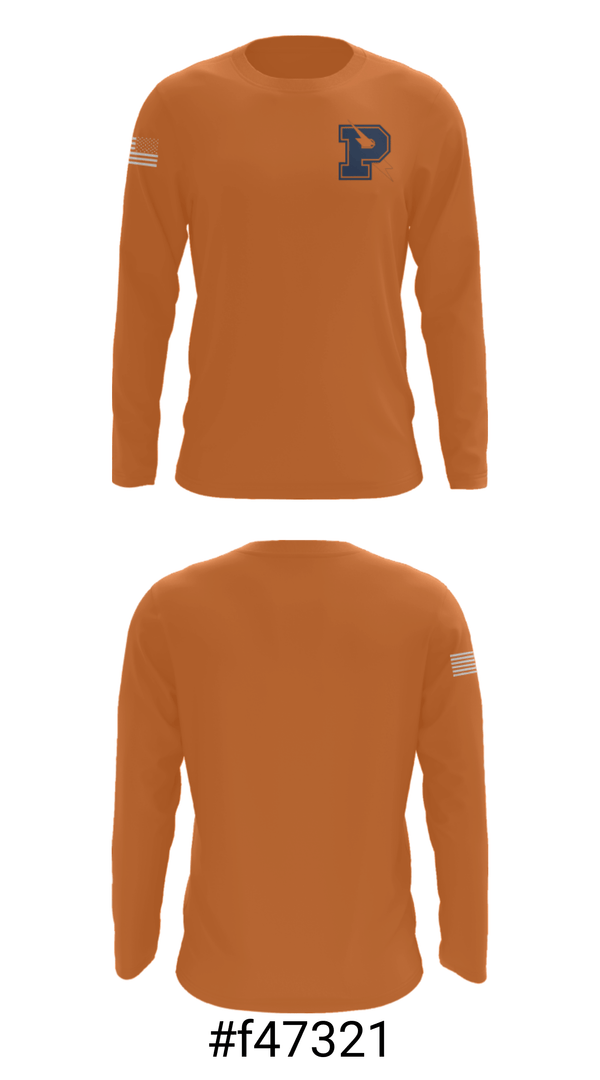 Long Sleeve Performance Shirt, Powers Catholic High School Basketball, Men's Basketball, Teamtime, Team time, sublimation, custom sports apparel, team uniforms, spirit wear, spiritwear, sports uniforms, custom shirts, team store, custom team store, fundraiser sports, apparel fundraiser