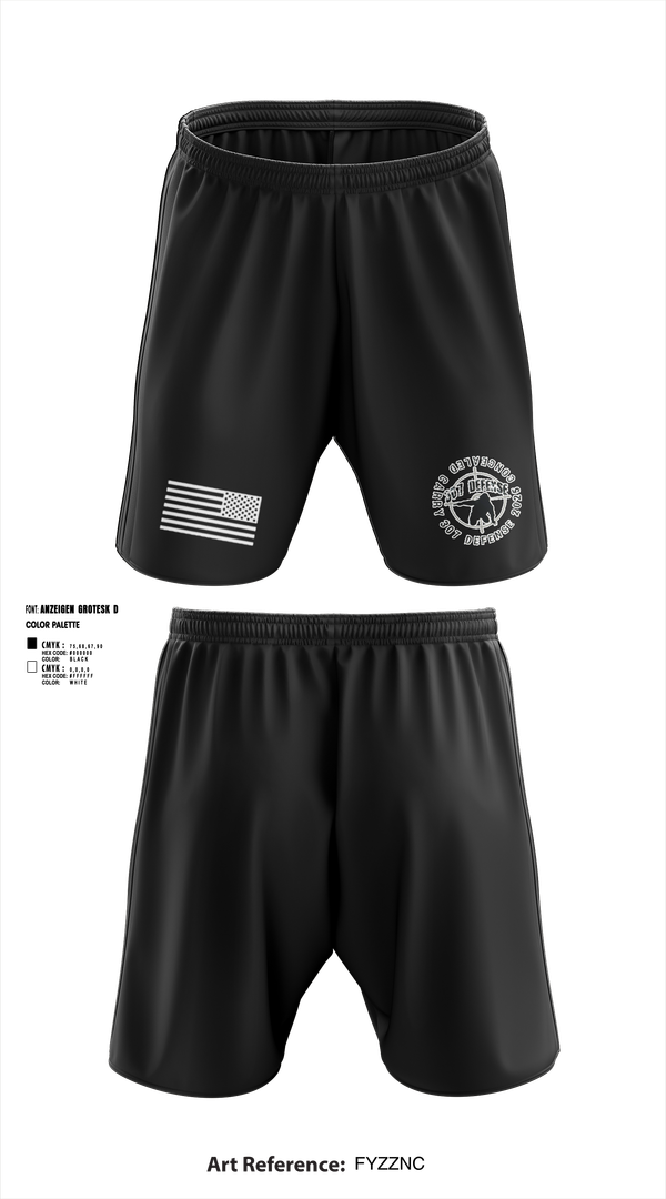 Athletic Shorts With Pockets, 308 Defense, , Teamtime, Team time, sublimation, custom sports apparel, team uniforms, spirit wear, spiritwear, sports uniforms, custom shirts, team store, custom team store, fundraiser sports, apparel fundraiser