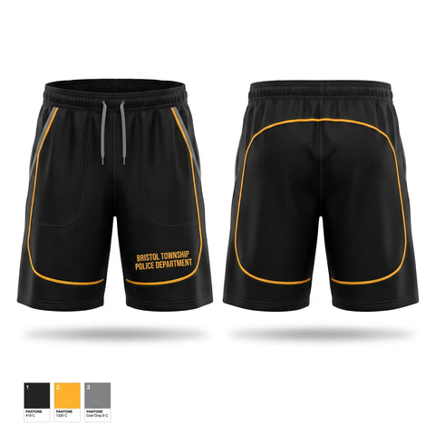 Athletic Shorts With Pockets, Bristol Township Police Department, Police, Teamtime, Team time, sublimation, custom sports apparel, team uniforms, spirit wear, spiritwear, sports uniforms, custom shirts, team store, custom team store, fundraiser sports, apparel fundraiser