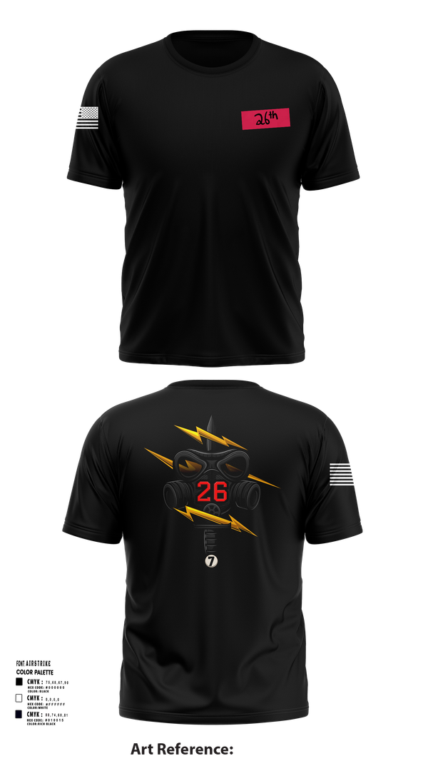 Short Sleeve Performance Shirt, 26th CM Co, , Teamtime, Team time, sublimation, custom sports apparel, team uniforms, spirit wear, spiritwear, sports uniforms, custom shirts, team store, custom team store, fundraiser sports, apparel fundraiser