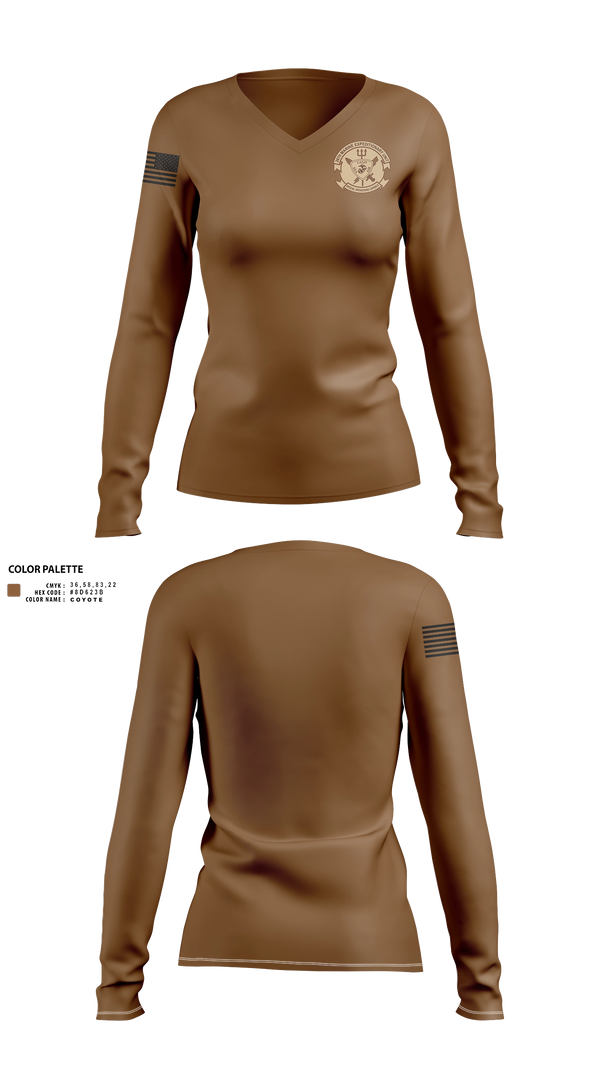 Womens Long Sleeve Vneck Shirt, 26 MEU, Marines, Teamtime, Team time, sublimation, custom sports apparel, team uniforms, spirit wear, spiritwear, sports uniforms, custom shirts, team store, custom team store, fundraiser sports, apparel fundraiser