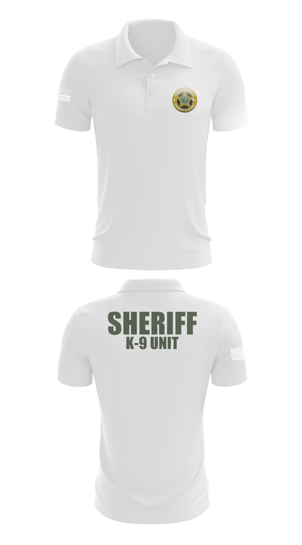 Short Sleeve Performance Polo, Pender County Sheriff’s Office K9, Police, Teamtime, Team time, sublimation, custom sports apparel, team uniforms, spirit wear, spiritwear, sports uniforms, custom shirts, team store, custom team store, fundraiser sports, apparel fundraiser