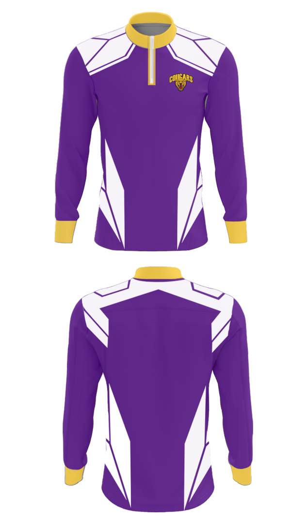 Quarter Zip Jacket, Rosa Parks Middle School, Spirit Store, Teamtime, Team time, sublimation, custom sports apparel, team uniforms, spirit wear, spiritwear, sports uniforms, custom shirts, team store, custom team store, fundraiser sports, apparel fundraiser