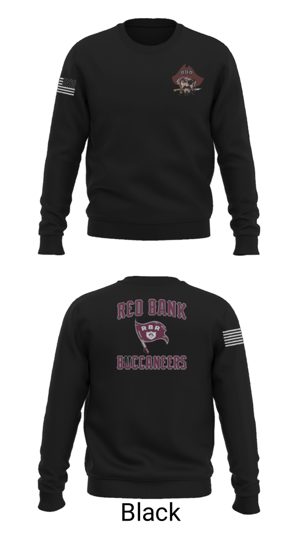 Crew Neck Sweatshirt, Red Bank Regional High School Basketball, Women's Basketball, Teamtime, Team time, sublimation, custom sports apparel, team uniforms, spirit wear, spiritwear, sports uniforms, custom shirts, team store, custom team store, fundraiser sports, apparel fundraiser