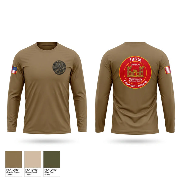 Long Sleeve Performance Shirt, 186 EN CO, National Guard, Teamtime, Team time, sublimation, custom sports apparel, team uniforms, spirit wear, spiritwear, sports uniforms, custom shirts, team store, custom team store, fundraiser sports, apparel fundraiser