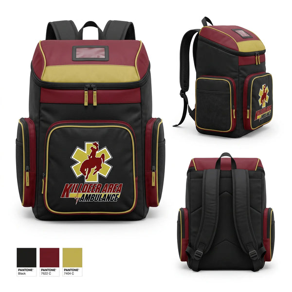 Gear Bag, Killdeer Area Ambulance, EMS/EMT, Teamtime, Team time, sublimation, custom sports apparel, team uniforms, spirit wear, spiritwear, sports uniforms, custom shirts, team store, custom team store, fundraiser sports, apparel fundraiser