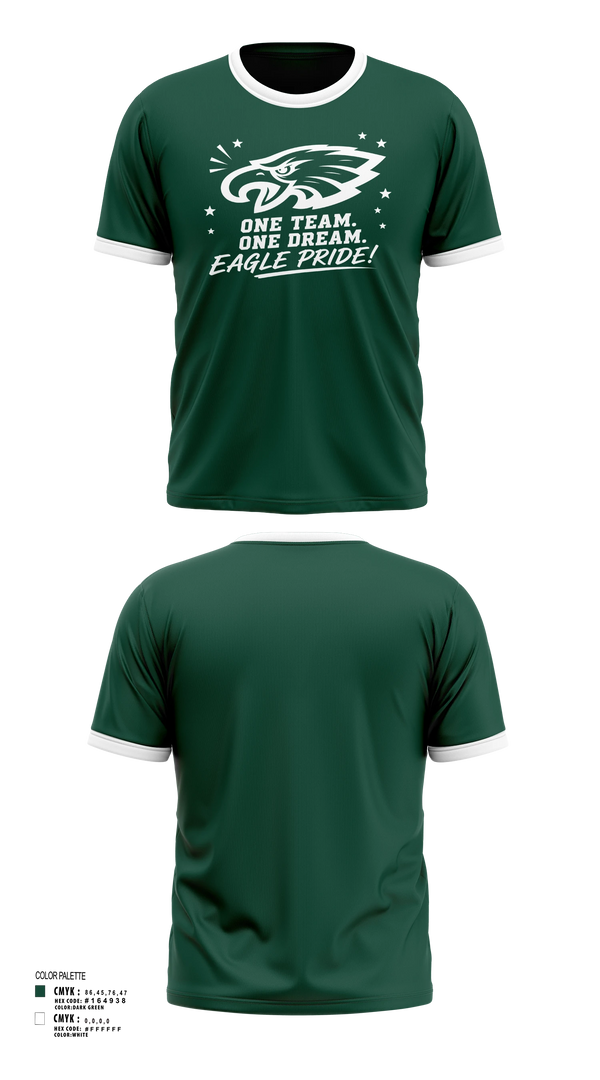 Old School Cotton Shirt, Exhalt Eagles, Cheer, Teamtime, Team time, sublimation, custom sports apparel, team uniforms, spirit wear, spiritwear, sports uniforms, custom shirts, team store, custom team store, fundraiser sports, apparel fundraiser