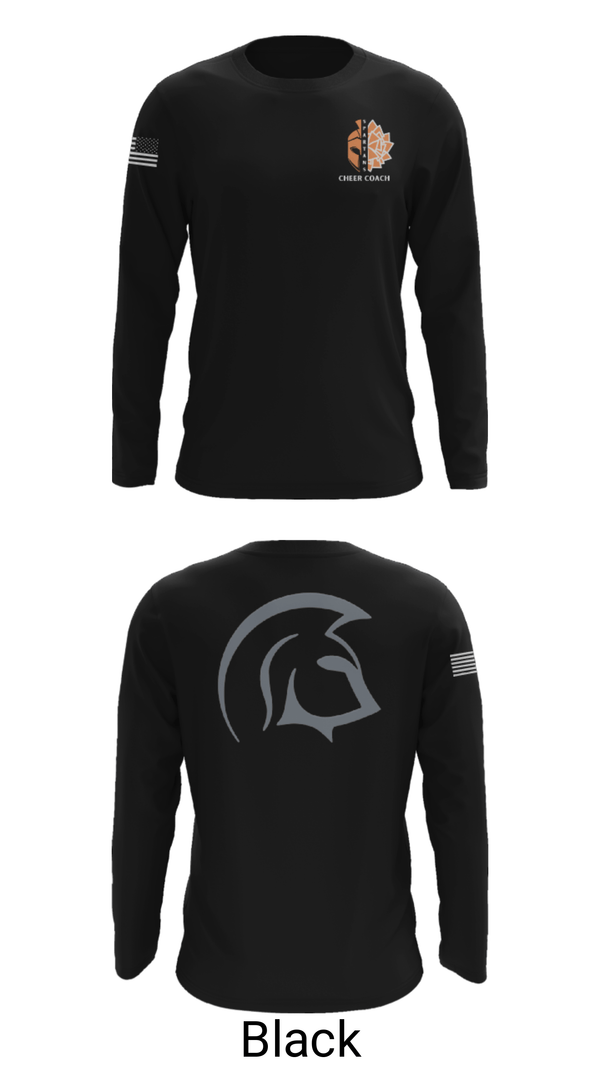 Long Sleeve Performance Shirt, Silverdale Spartans, Men's Basketball, Teamtime, Team time, sublimation, custom sports apparel, team uniforms, spirit wear, spiritwear, sports uniforms, custom shirts, team store, custom team store, fundraiser sports, apparel fundraiser