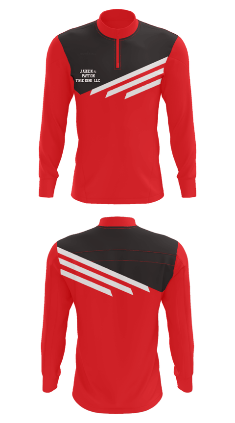 Quarter Zip Jacket, Jabien & Payton trucking LLC, , Teamtime, Team time, sublimation, custom sports apparel, team uniforms, spirit wear, spiritwear, sports uniforms, custom shirts, team store, custom team store, fundraiser sports, apparel fundraiser